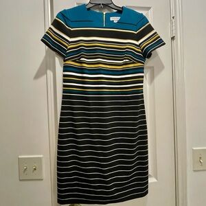 Striped Calvin Klein dress